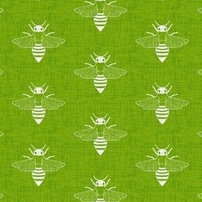 Bees - Chartreuse - Spring Green