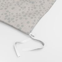 Minimal confetti cat dots on trend abstract animal print texture spots black winter brown