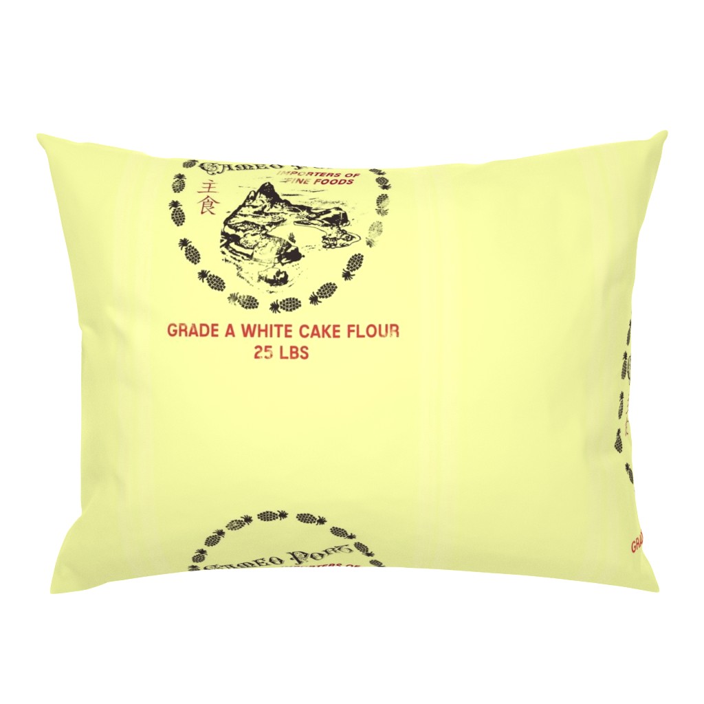 Tropical Flour Sack 18" Pillow Panel | Cocktail Coast