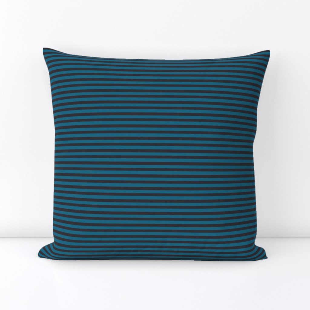 Dark turquoise and charcoal black stripes