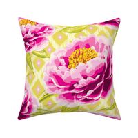 Maximalist peony/pink and yellow/jumbo scale