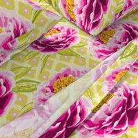 Maximalist peony/pink and yellow/jumbo scale