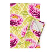 Maximalist peony/pink and yellow/jumbo scale