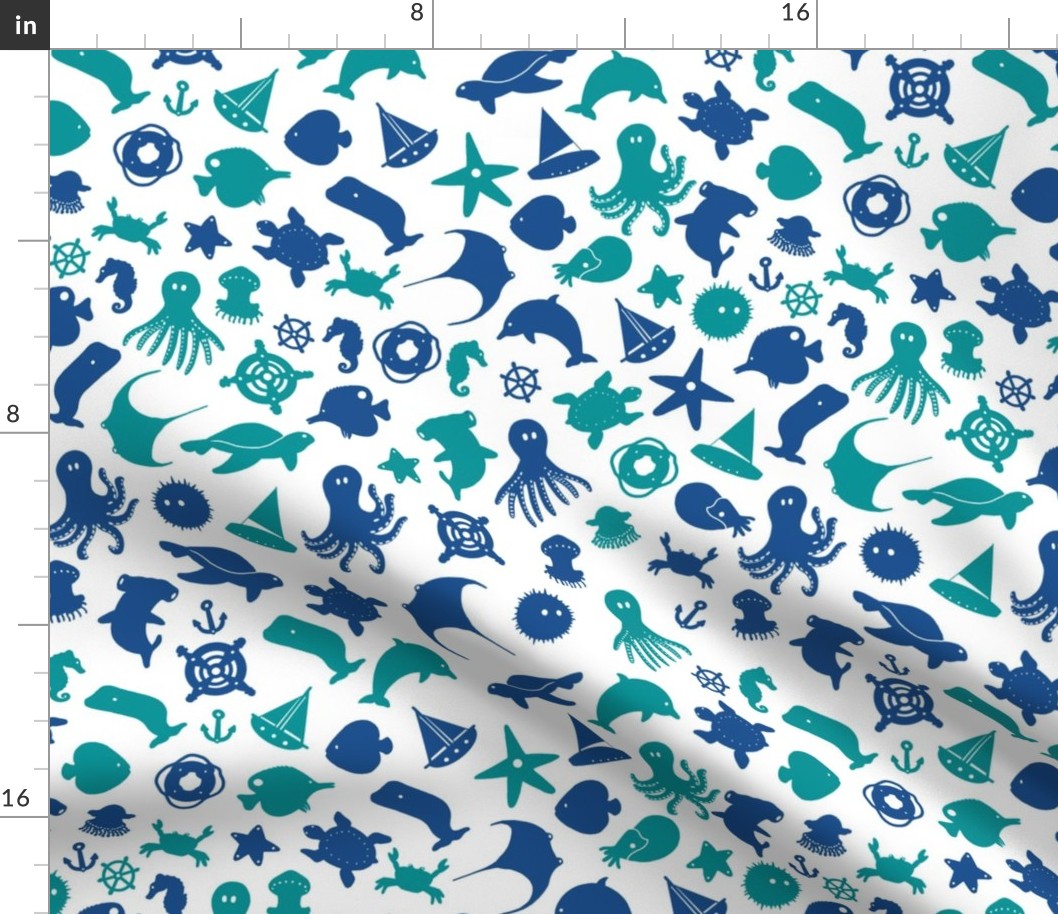 Nautical Scatter Pattern