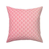 Pink Lemonade Ombre Mermaid Pattern