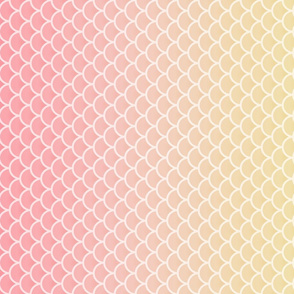 Pink Lemonade Ombre Mermaid Pattern