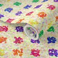 Medium - Speckled Rainbow Checks in Primary and Secondary Colors