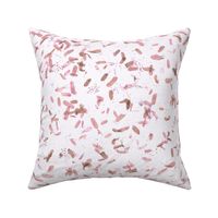 faux mulberry paper -  petal pink leaves