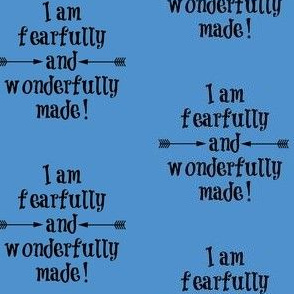 Fearfully and Wonderfully Made Blue