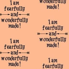 Fearfully and Wonderfully Made Peach