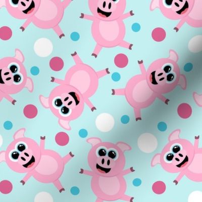 Cute Cartoon Pig Pattern