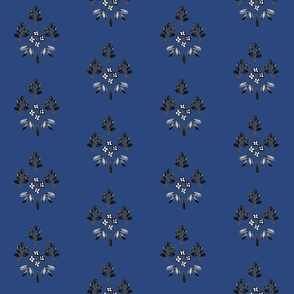 True Blue Flower Cluster