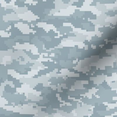 Digital Camouflage - Dusty Blue Camouflage - LAD19