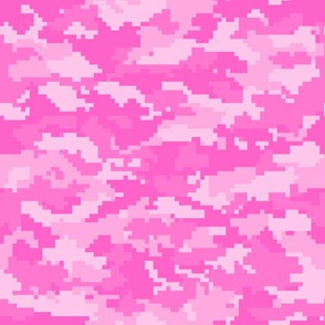 Digital Camouflage - Pink Camouflage - LAD19