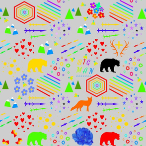 Maximalist design for Spoonflower