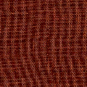 Woven Rust Red