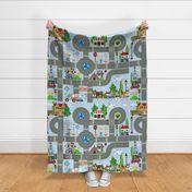 Happy Town Playmat Full Yard