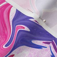 19-05T Marble Pink Purple Swirl Waves