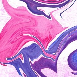 19-05T Marble Pink Purple Swirl Waves
