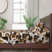 Cowhide Cheater Quilt