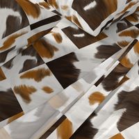 Cowhide Cheater Quilt