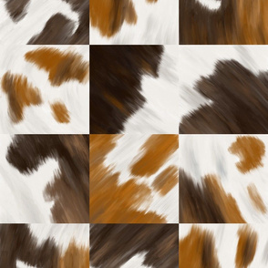 Cowhide Cheater Quilt