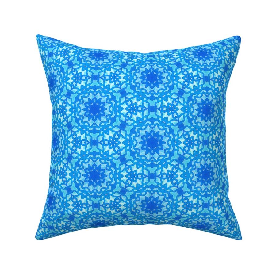 Teal Blue Batik