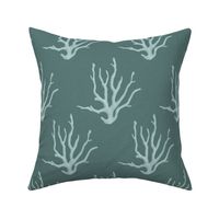 Sea Coral in Teal