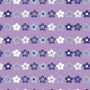 Floral pattern Italian flower Light purple