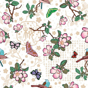 Cherry Blossoms pattern