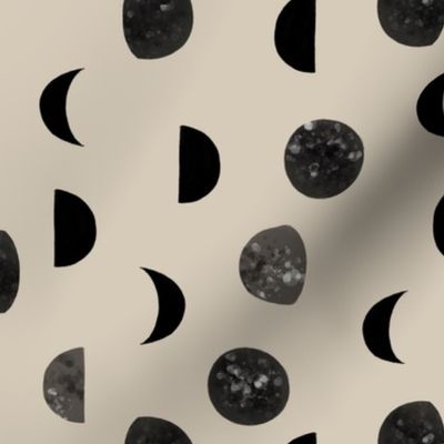 speckled black moon phases // 13-2