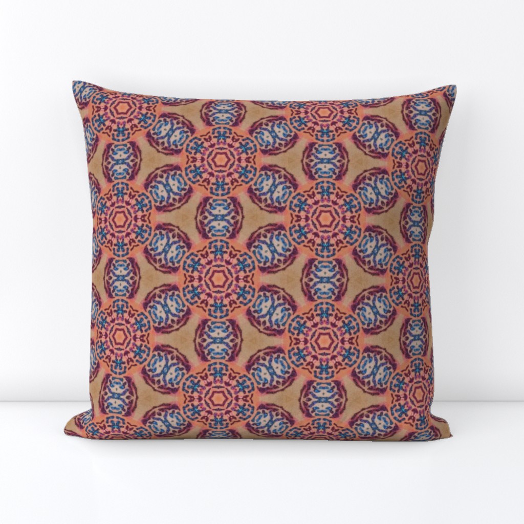 african flower terracotta - large print