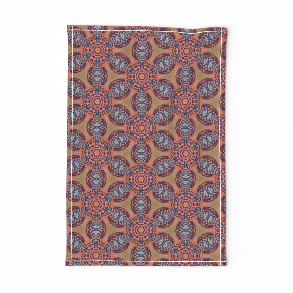 african flower terracotta - large print