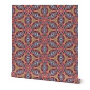 african flower terracotta - large print