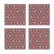 african flower terracotta - large print