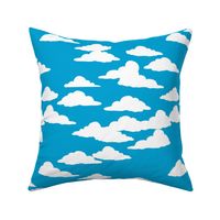 Coordinating Cloudy Sky for Rainbow Pegasus in Trendy1970s Colors