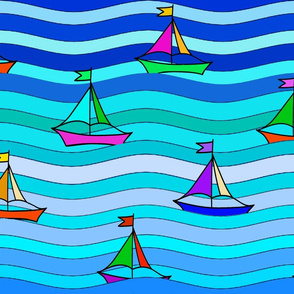 Nautical - Sailing - large scale