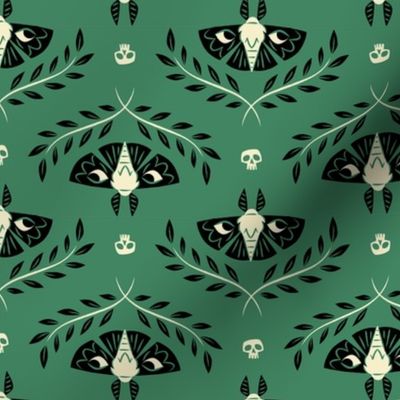 Spooky Moths (Green & Small)