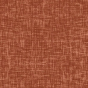 Rust Red Linen look printed texture b56a4b