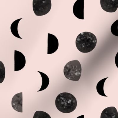 speckled black moon phases // 60-1