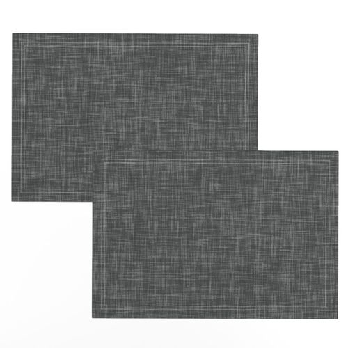 linen look texture - dark gray - plain solid - classic plain solid