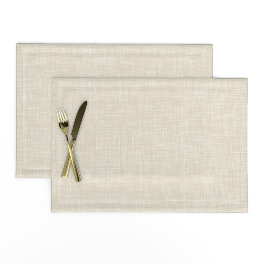 Natural Flax Linen look off white