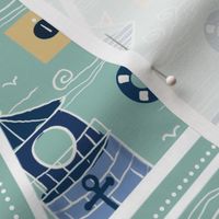 Nautical Sailing Banners Flags