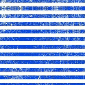 Distressed Blue Stripes