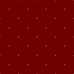 Carnival Glass Dots - Maroon