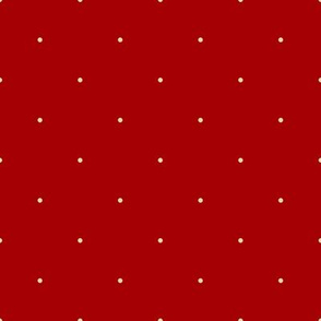 Carnival Glass Dots - Red
