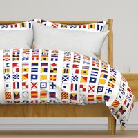 Nautical Flags Alphabet and Numbers