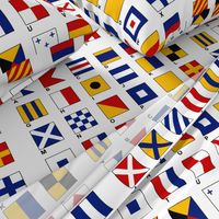 Nautical Flags Alphabet and Numbers