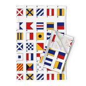 Nautical Flags Alphabet and Numbers