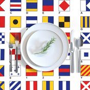 Nautical Flags Alphabet and Numbers